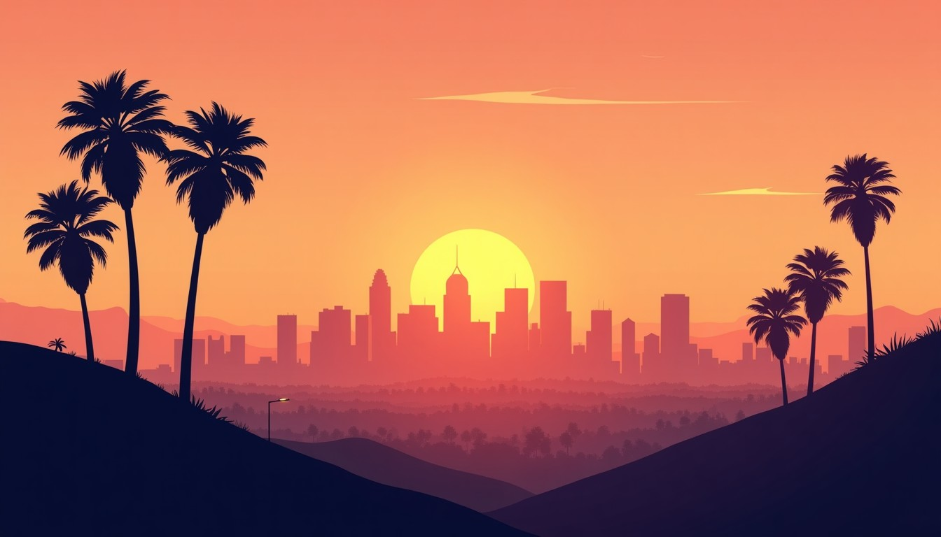 Lo-Fi Beats to Work & Chill — live Los Angeles clock radio